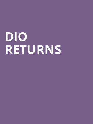 Dio Returns at O2 Academy Islington